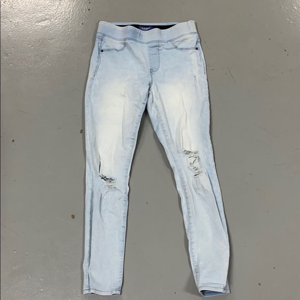 Slightly Worn Women Old Navy Rockstar Jeans